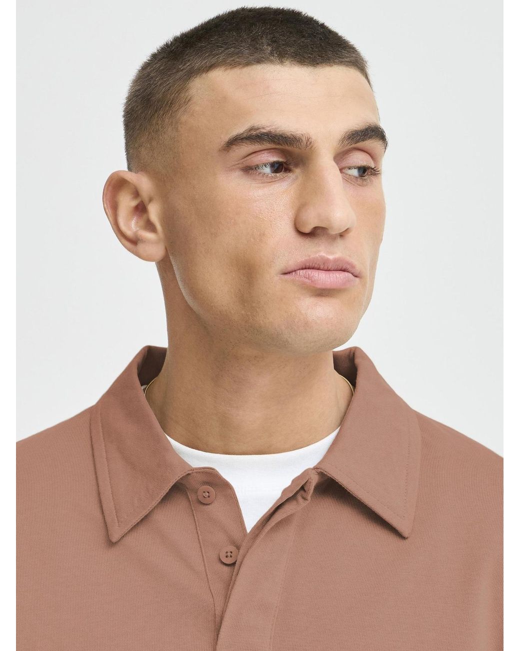 Solid Longpullover Sdorwell in Pink für Herren