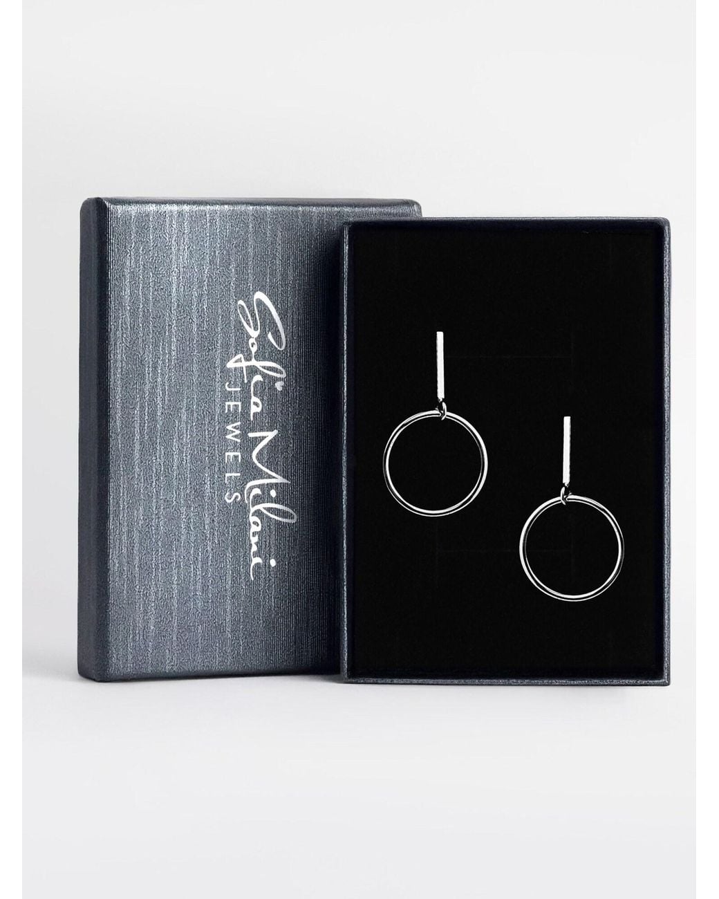 Sofia Milani Metallic Ohrringe Circle