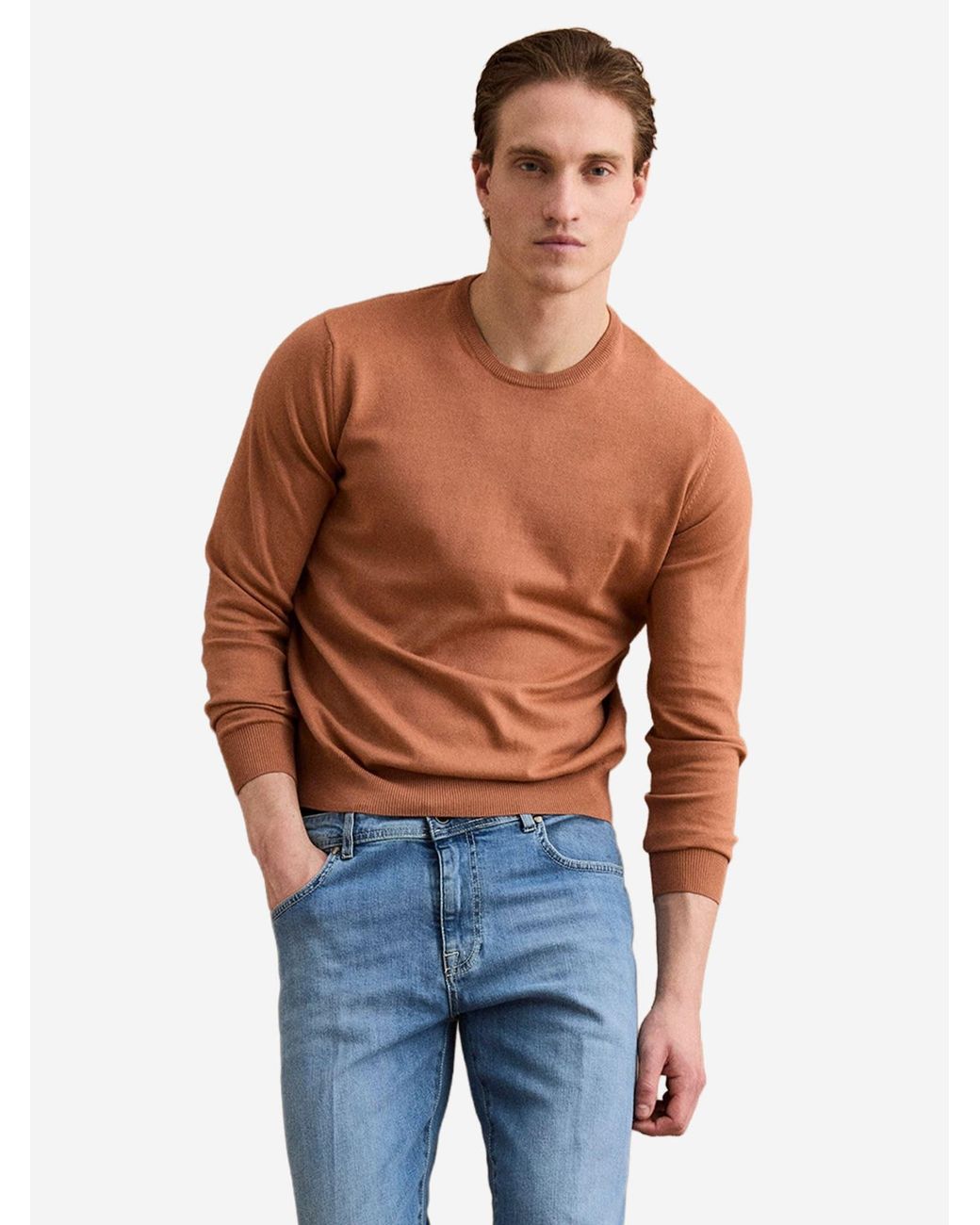 Il Lanificio Pullover in Brown für Herren
