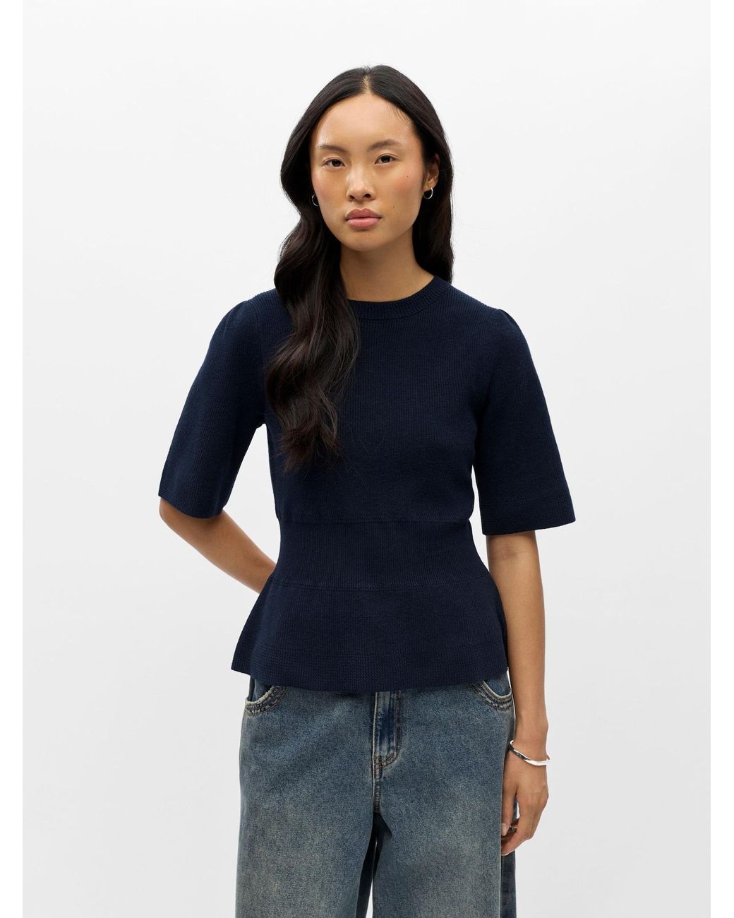 Object Blue Pullover Objmirka Andri