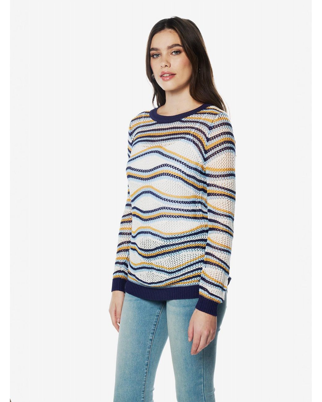 Koröshi Blue Pullover