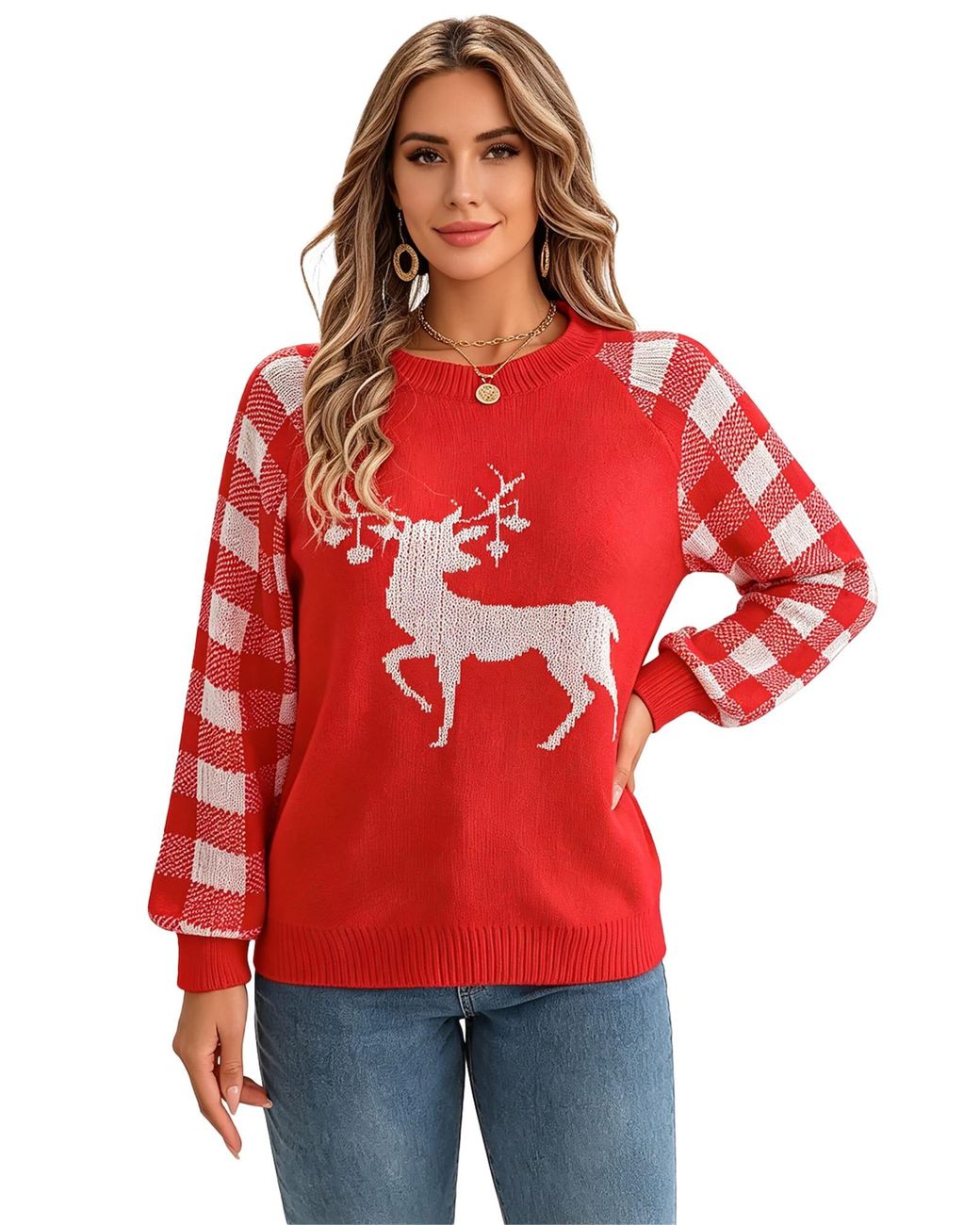 KoJooin Red Pullover