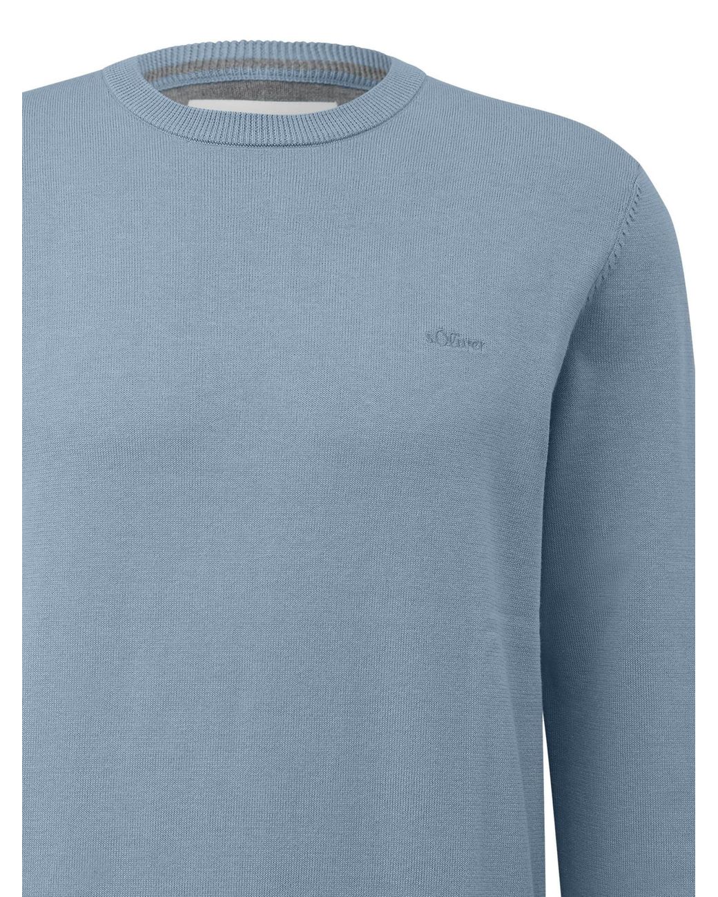 S.oliver Oliver Pullover Basic in Blue für Herren