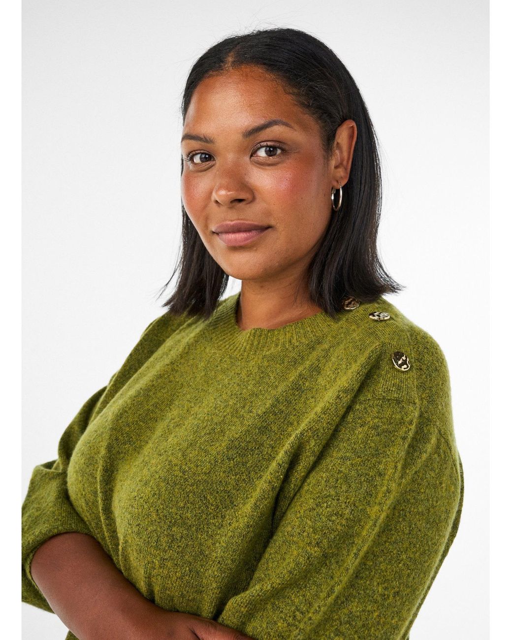 Zizzi Green Pullover Cavista