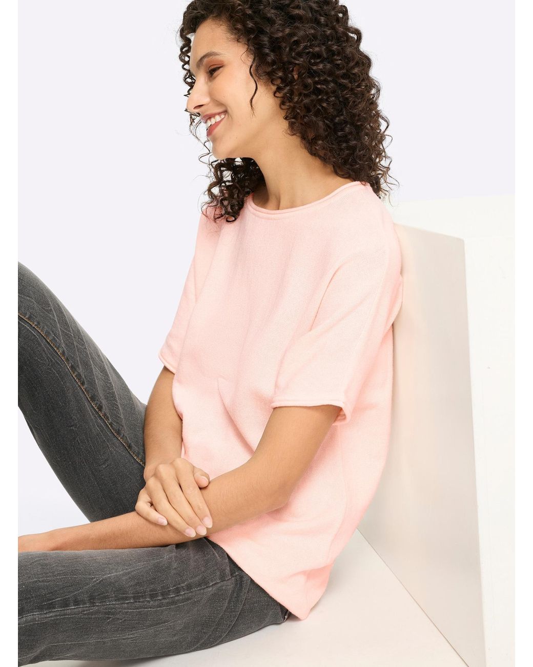 heine Pink Pullover