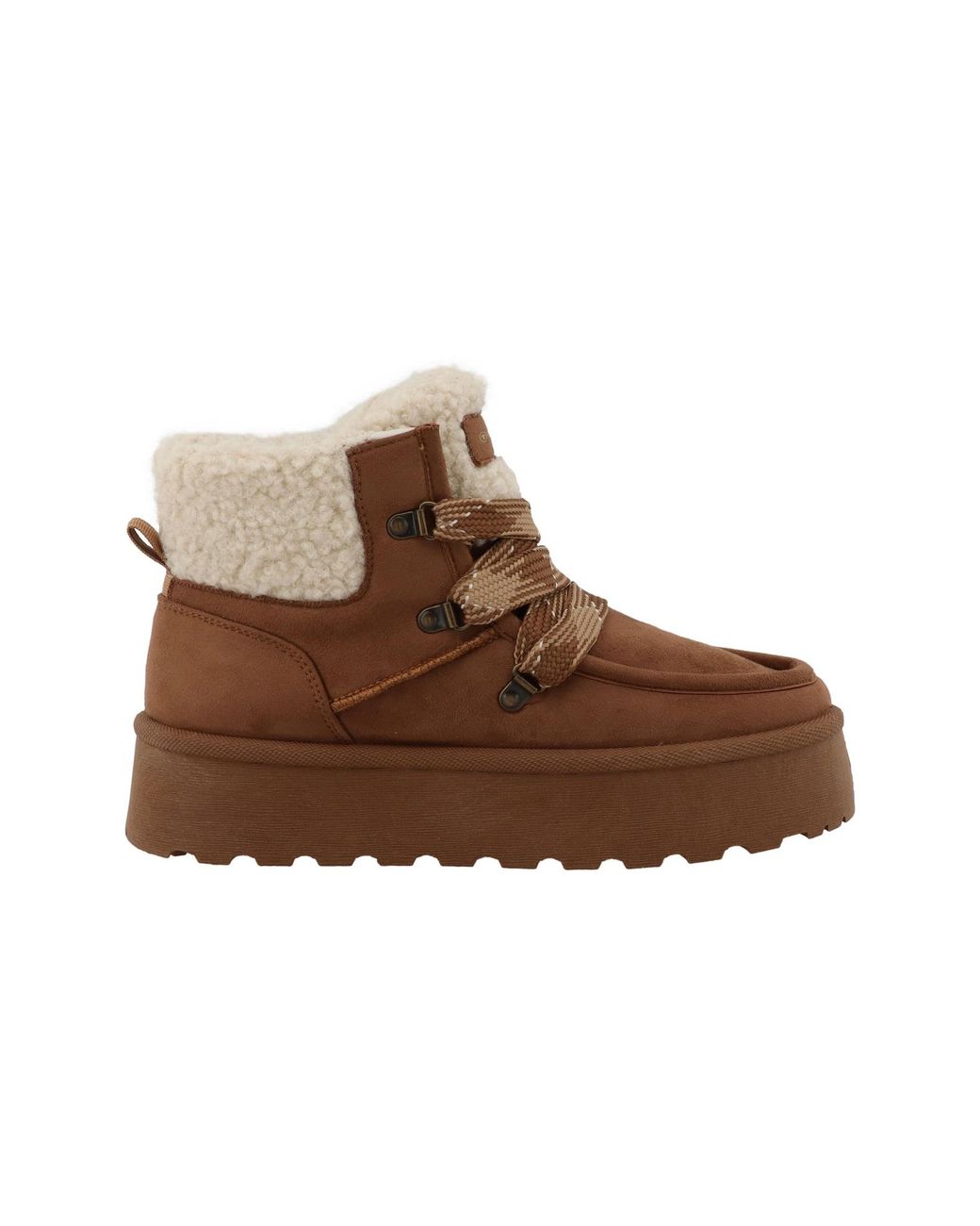 Tom Tailor Brown Schnürstiefelette