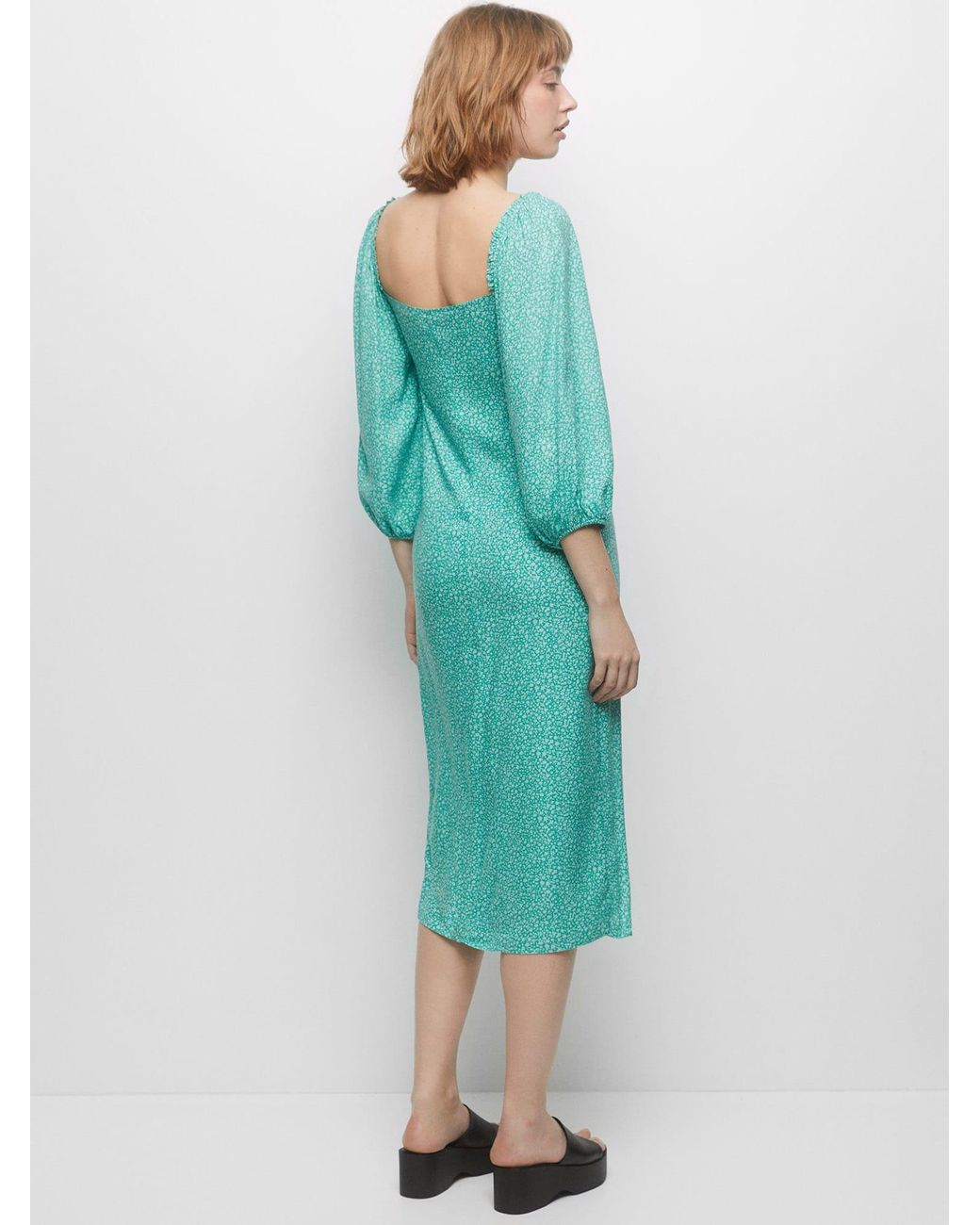 Pull&Bear Blue Kleid
