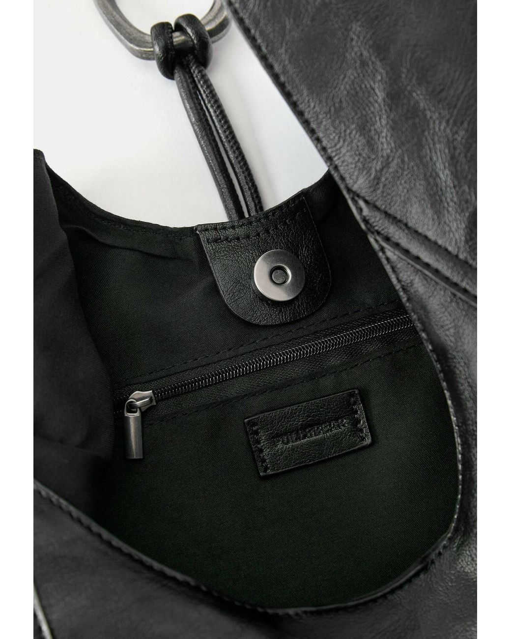 Pull&Bear Black Schultertasche