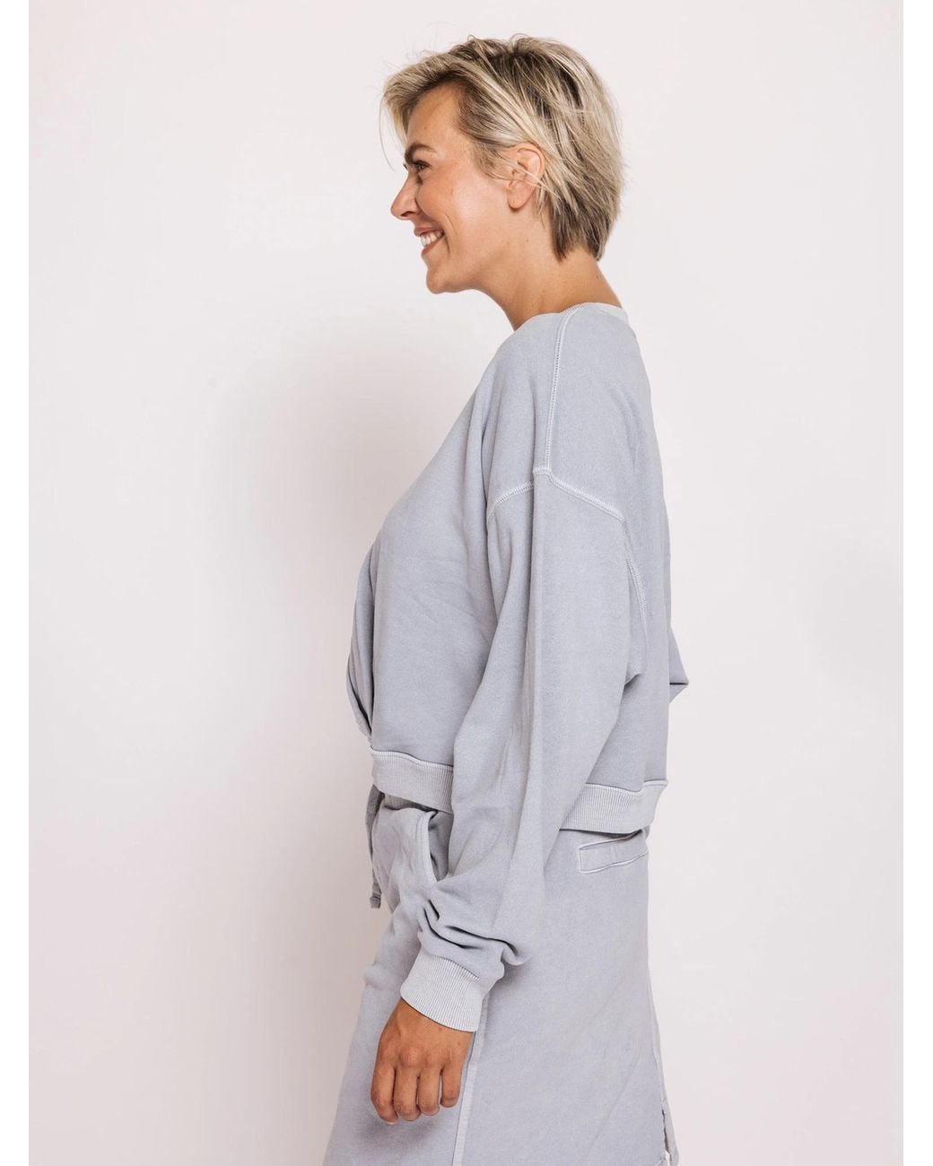 Zhrill Gray Sweatshirt Zhseray