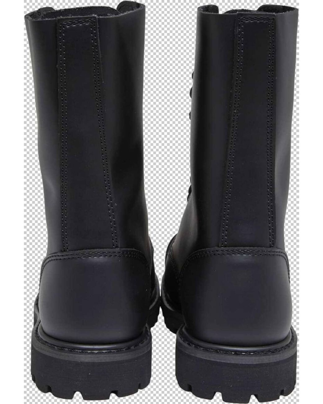 BRANDIT Black Schnürstiefel