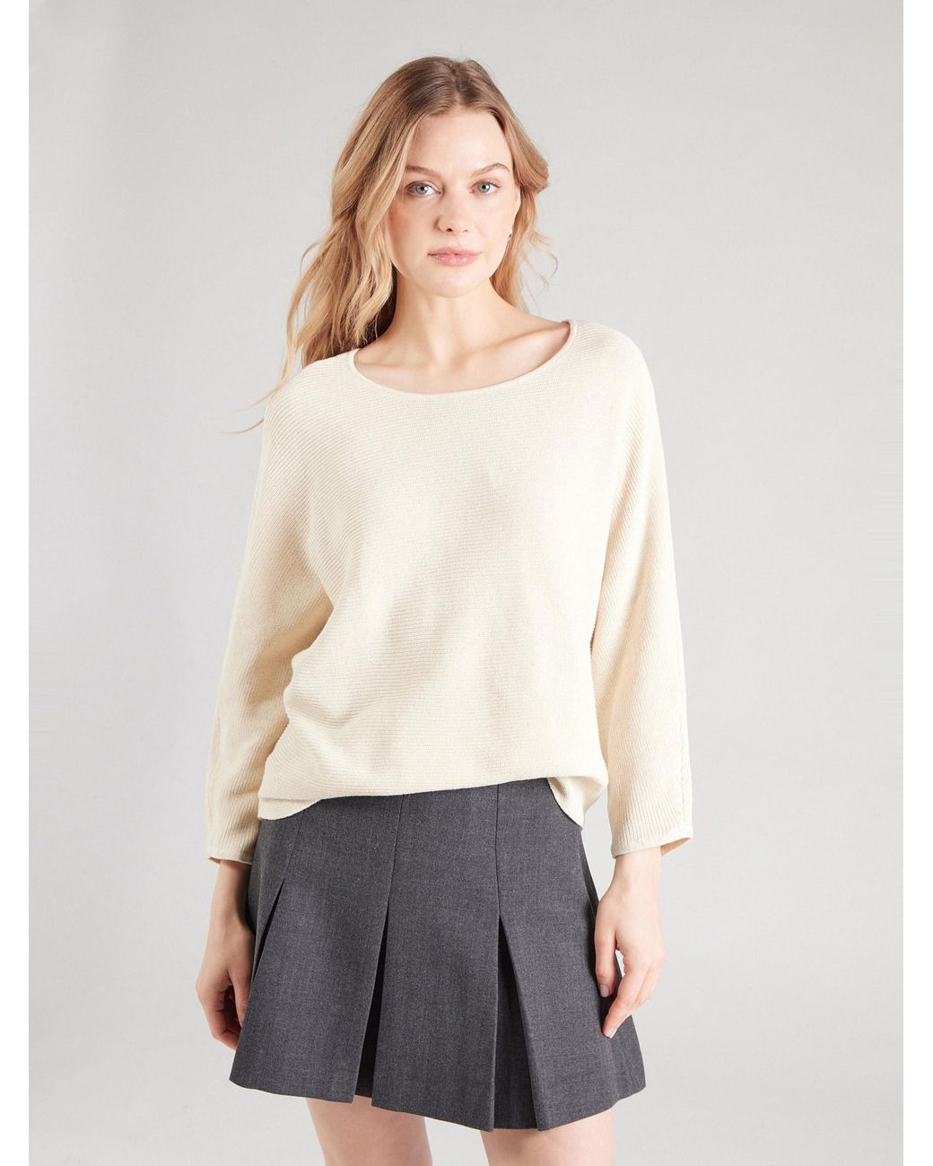 Fransa White Pullover Frsinja