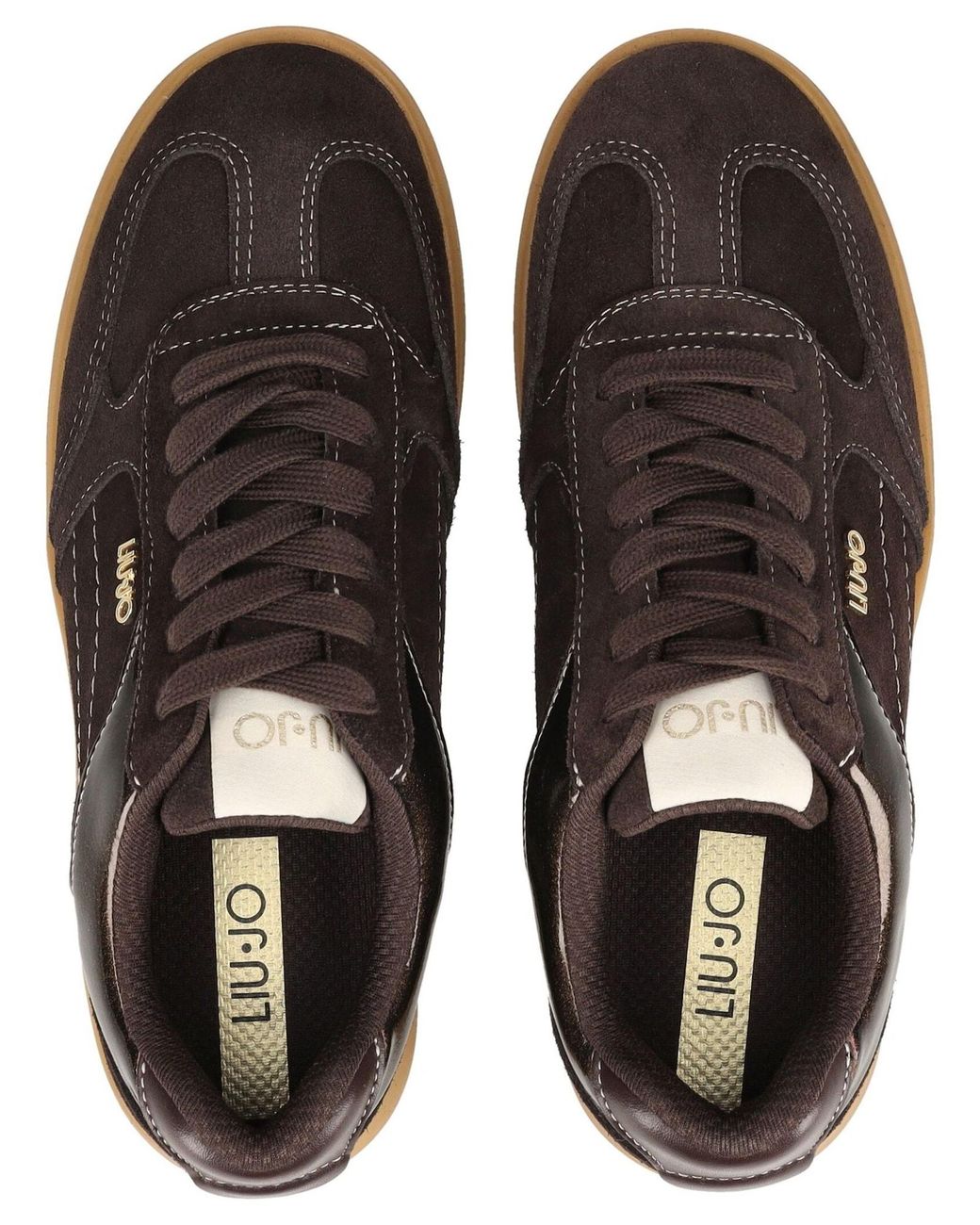 Liu Jo Brown Sneaker Connor 01 Veloursleder Sneaker