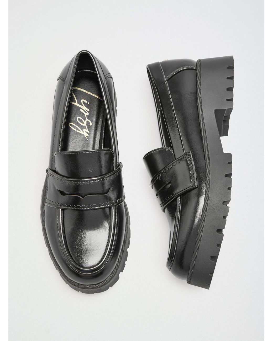 Lipsy Black Slipper