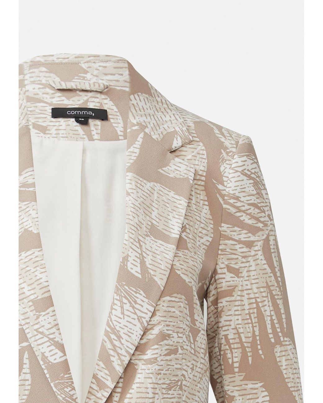 Comma, White Blazer