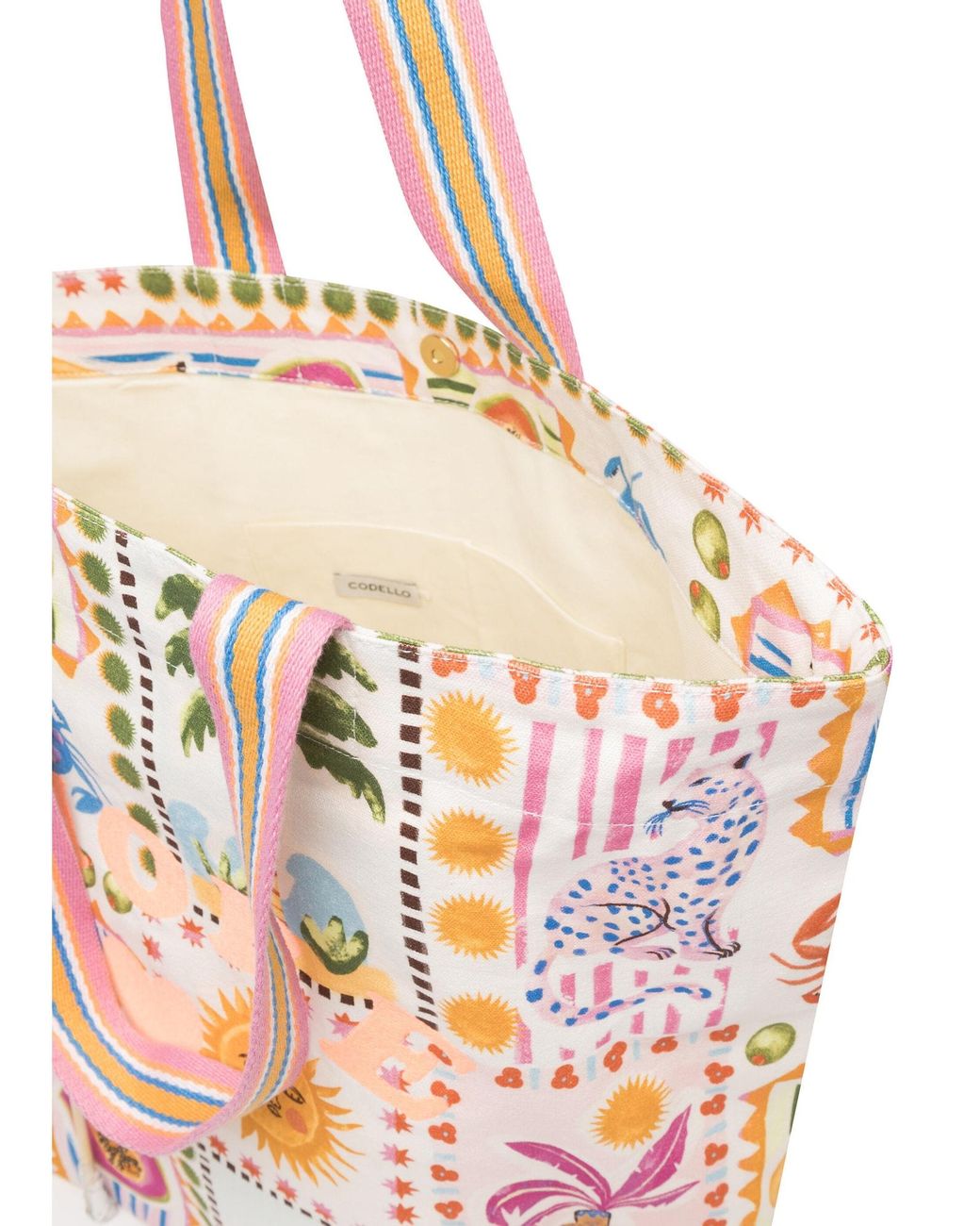 Codello White Shopper