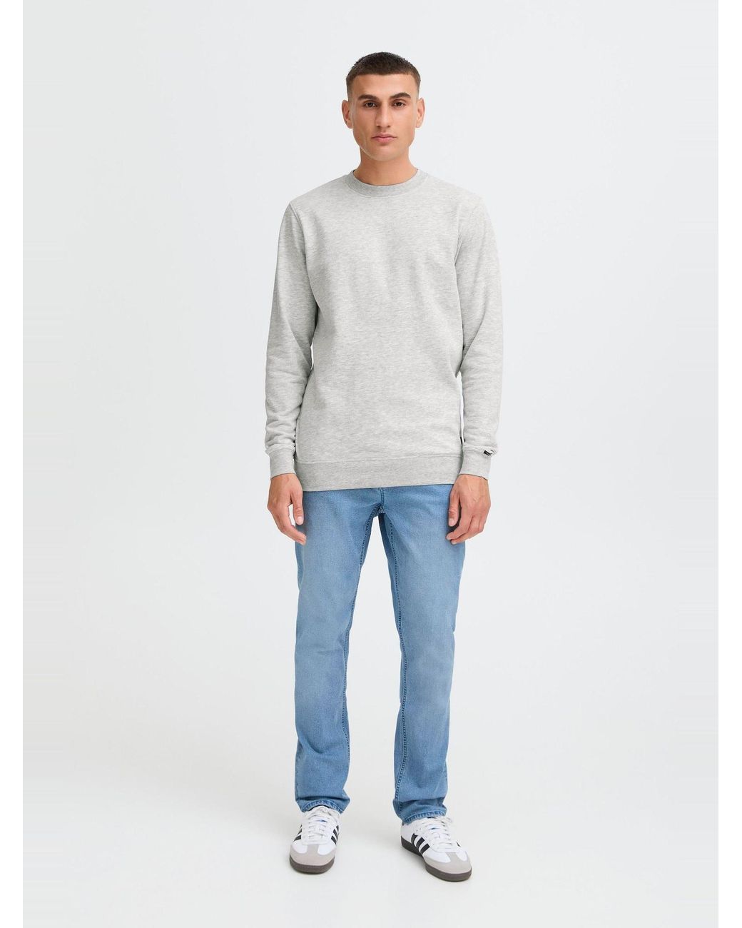 Solid Pullover Sdaula in White für Herren