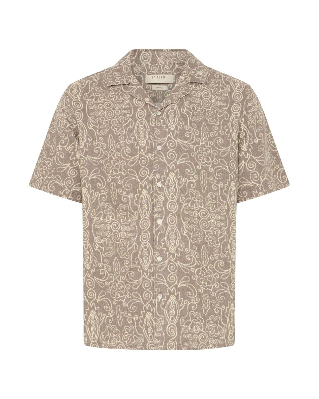 Solid Hemd Sdutkolt in White für Herren