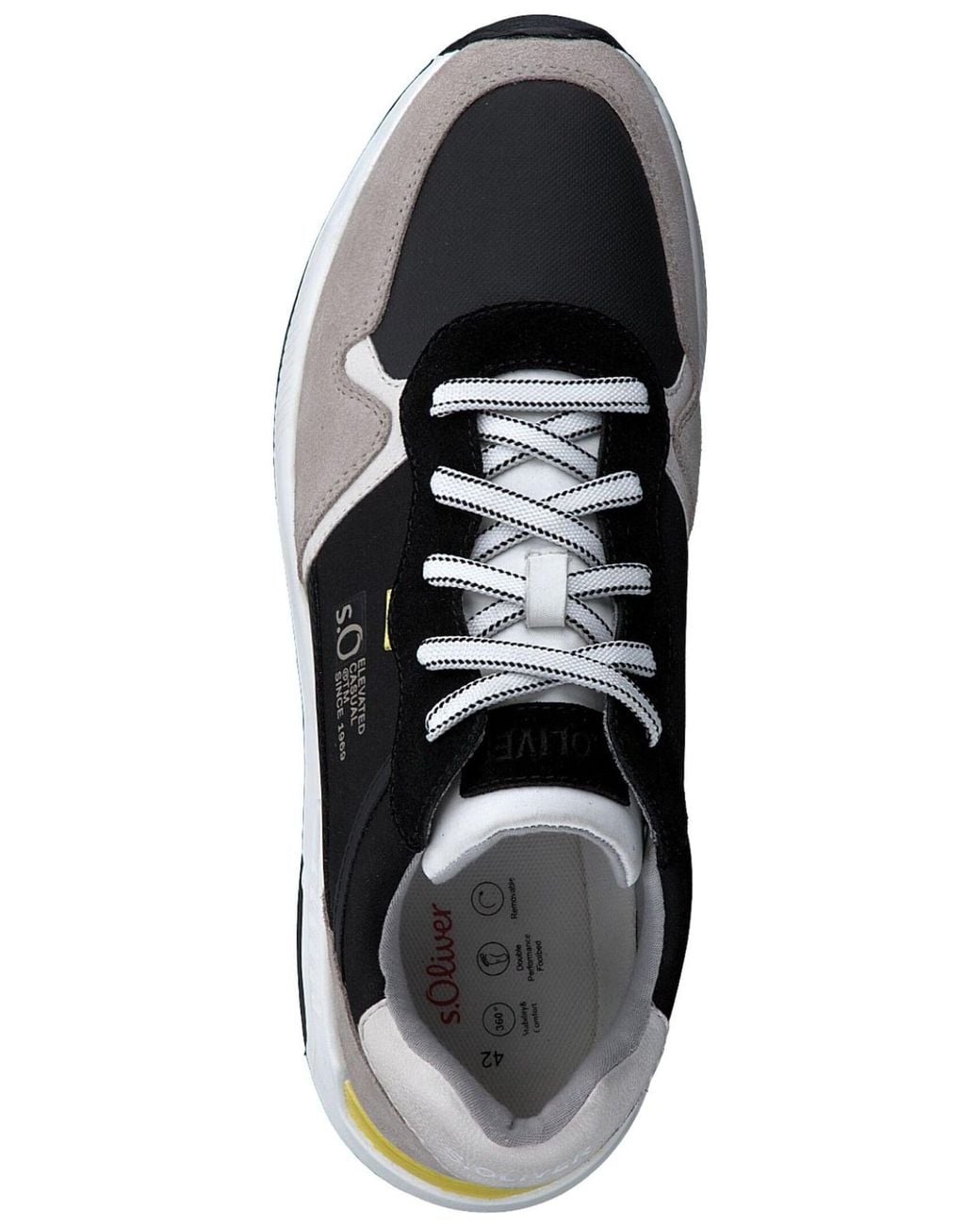 S.oliver Sneaker Low in Black für Herren