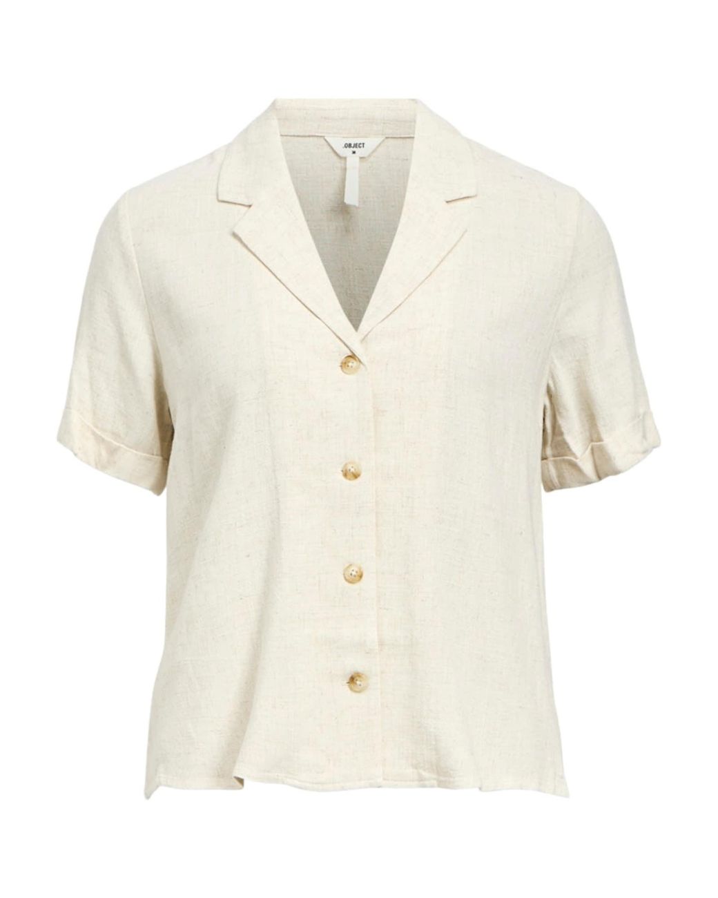 Object Natural Bluse Objsanne