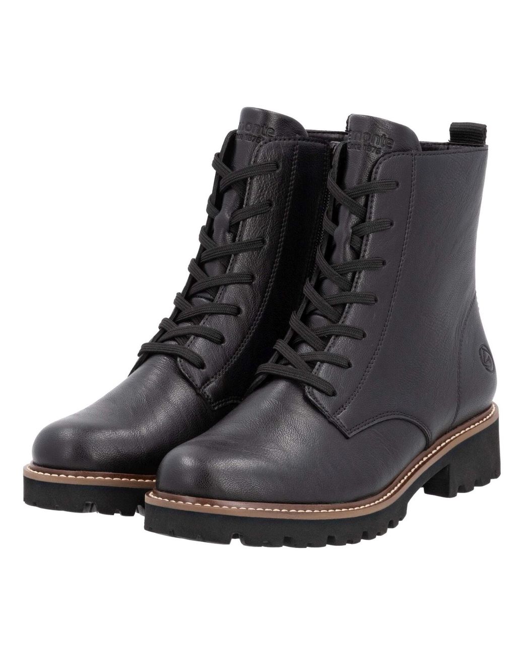 Remonte Black Schnürstiefelette
