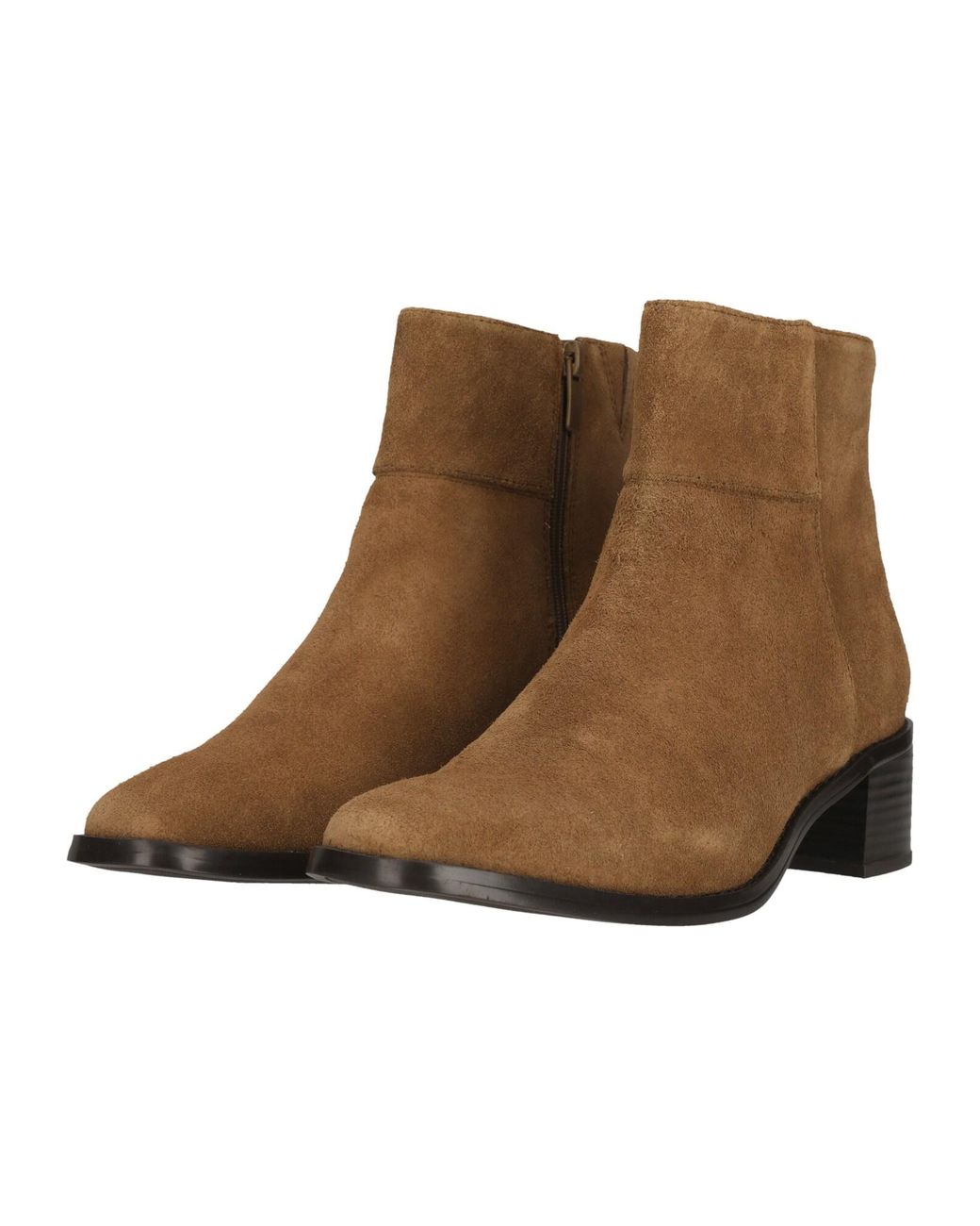 Clarks Brown Stieflette Wrenn Top