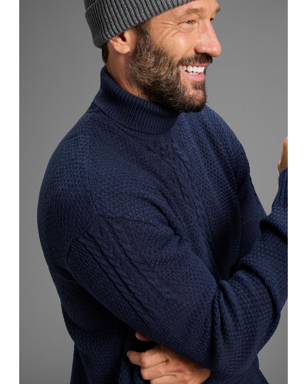 Man's World World Pullover in Blue für Herren