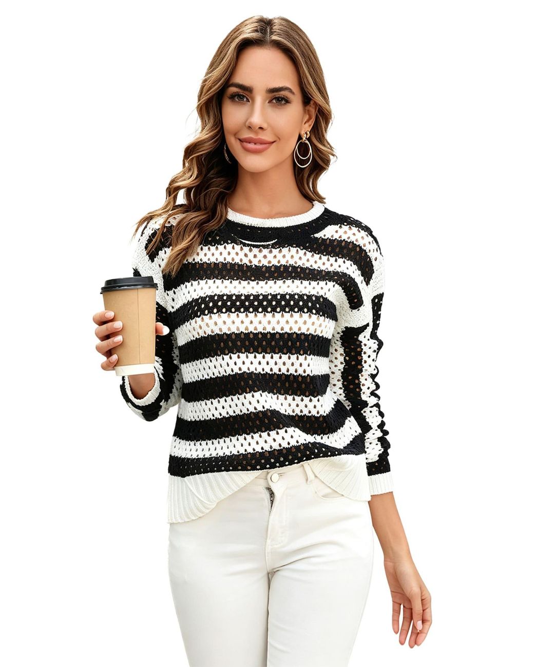 KoJooin White Pullover