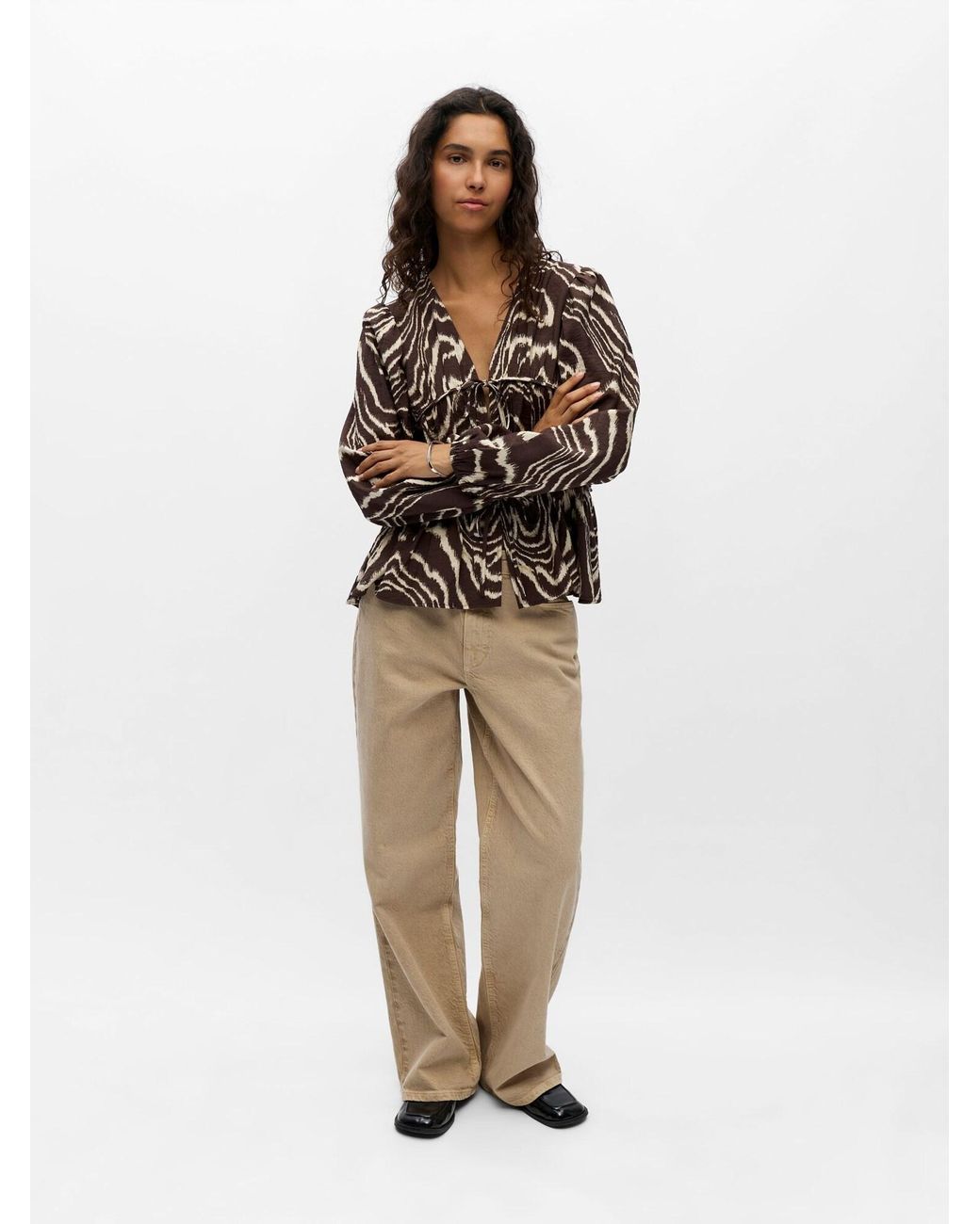 Object Brown Bluse