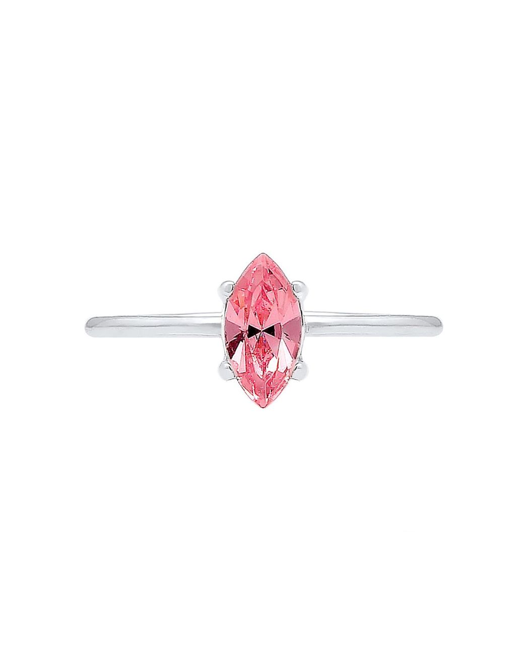 Elli Jewelry Pink Ring