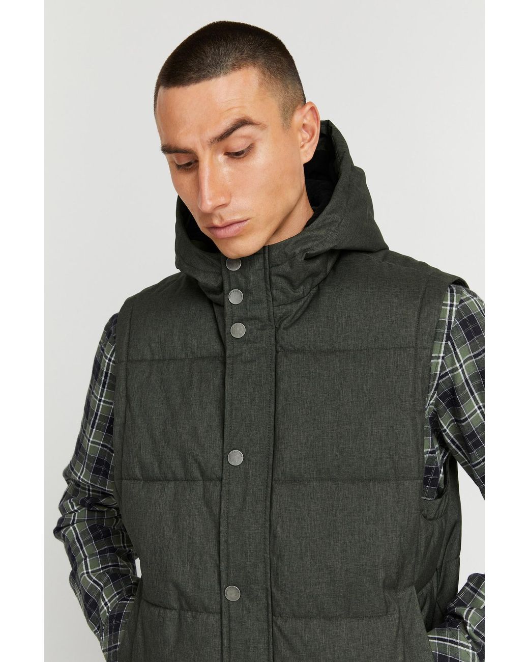 Solid Weste in Green für Herren