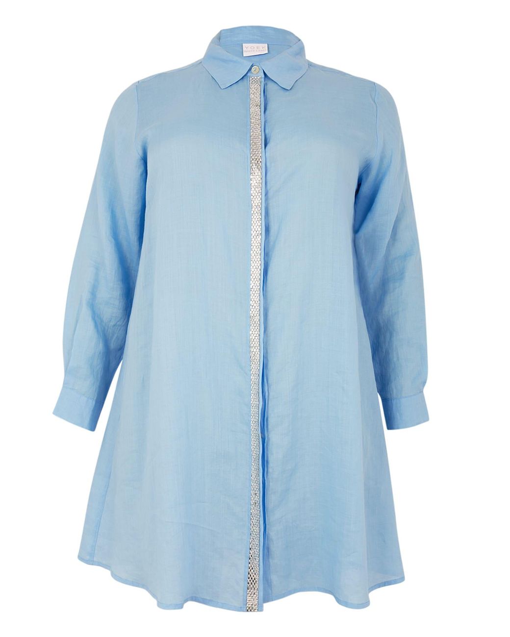 Yoek Blue Bluse