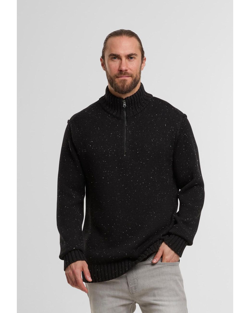 INDICODE Pullover Inoscarlo in Black für Herren