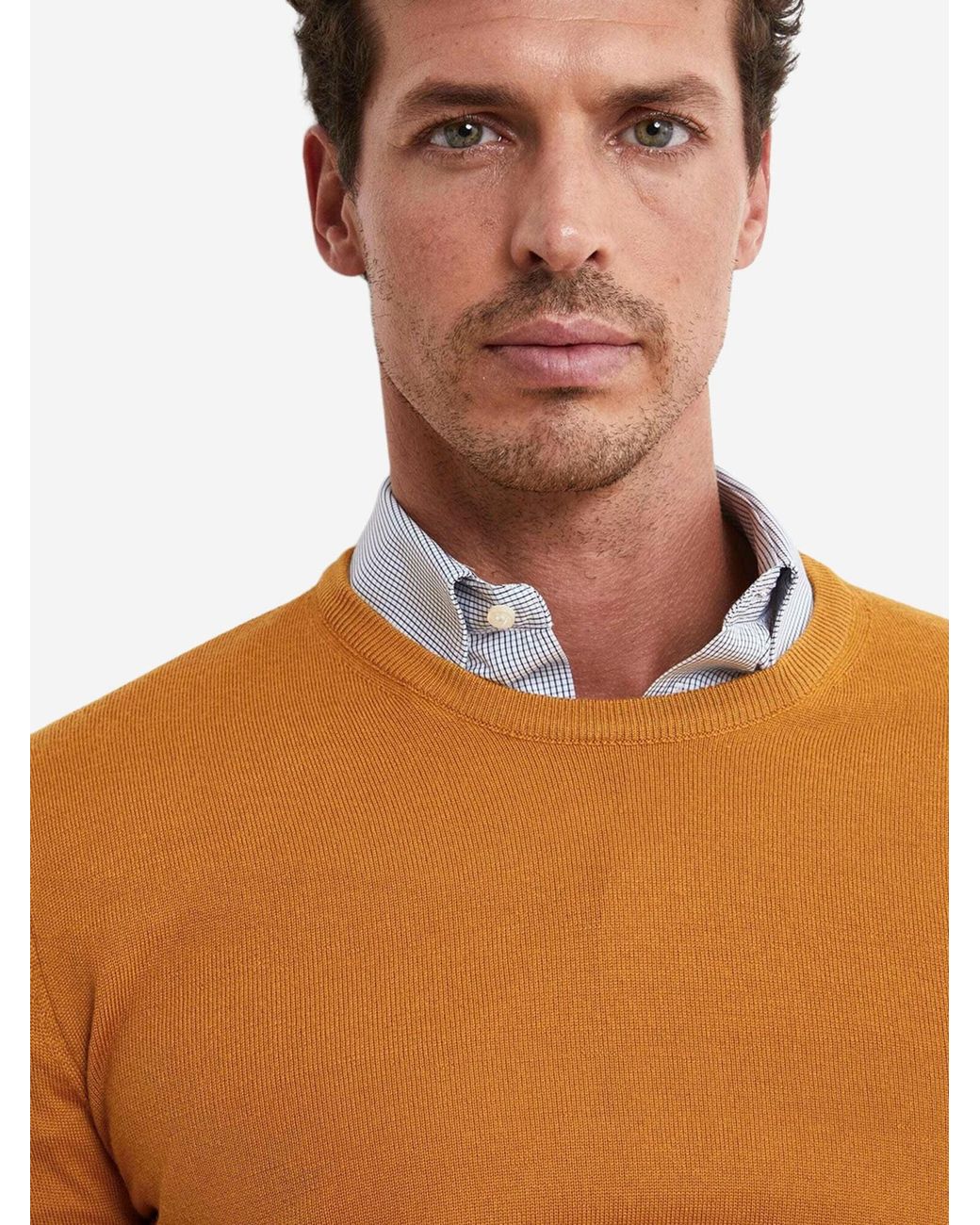 Il Lanificio Pullover in Orange für Herren