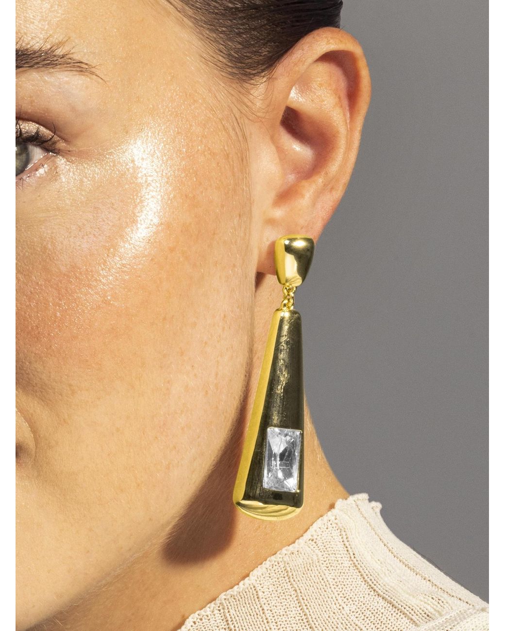 Luxenter Metallic Ohrringe Mayate