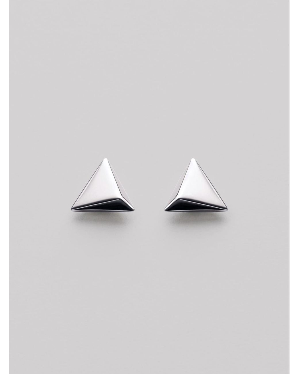 REYTEL Metallic Ohrringe Pyramid