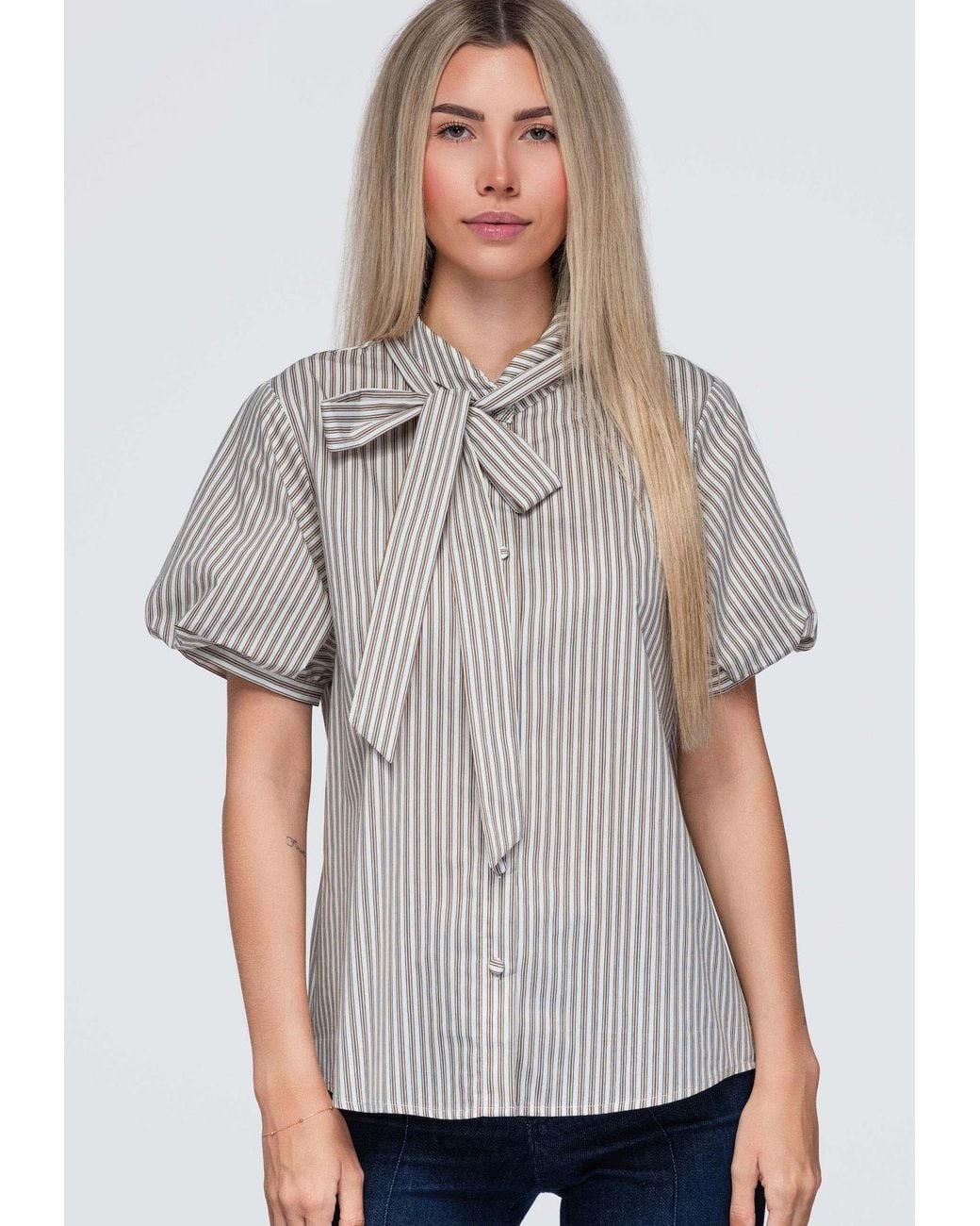 Ombre Gray Bluse