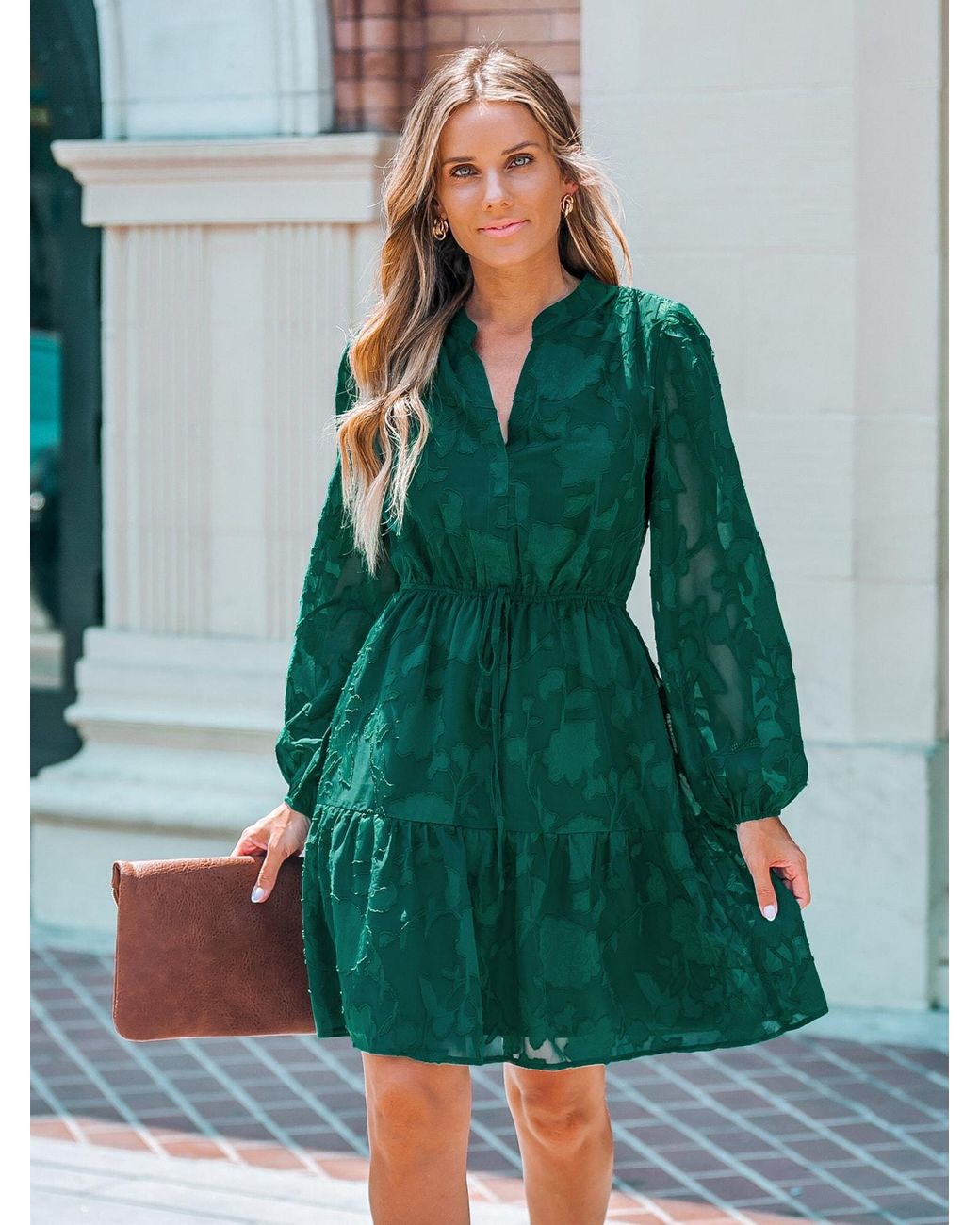 CUPSHE Green Kleid Mini