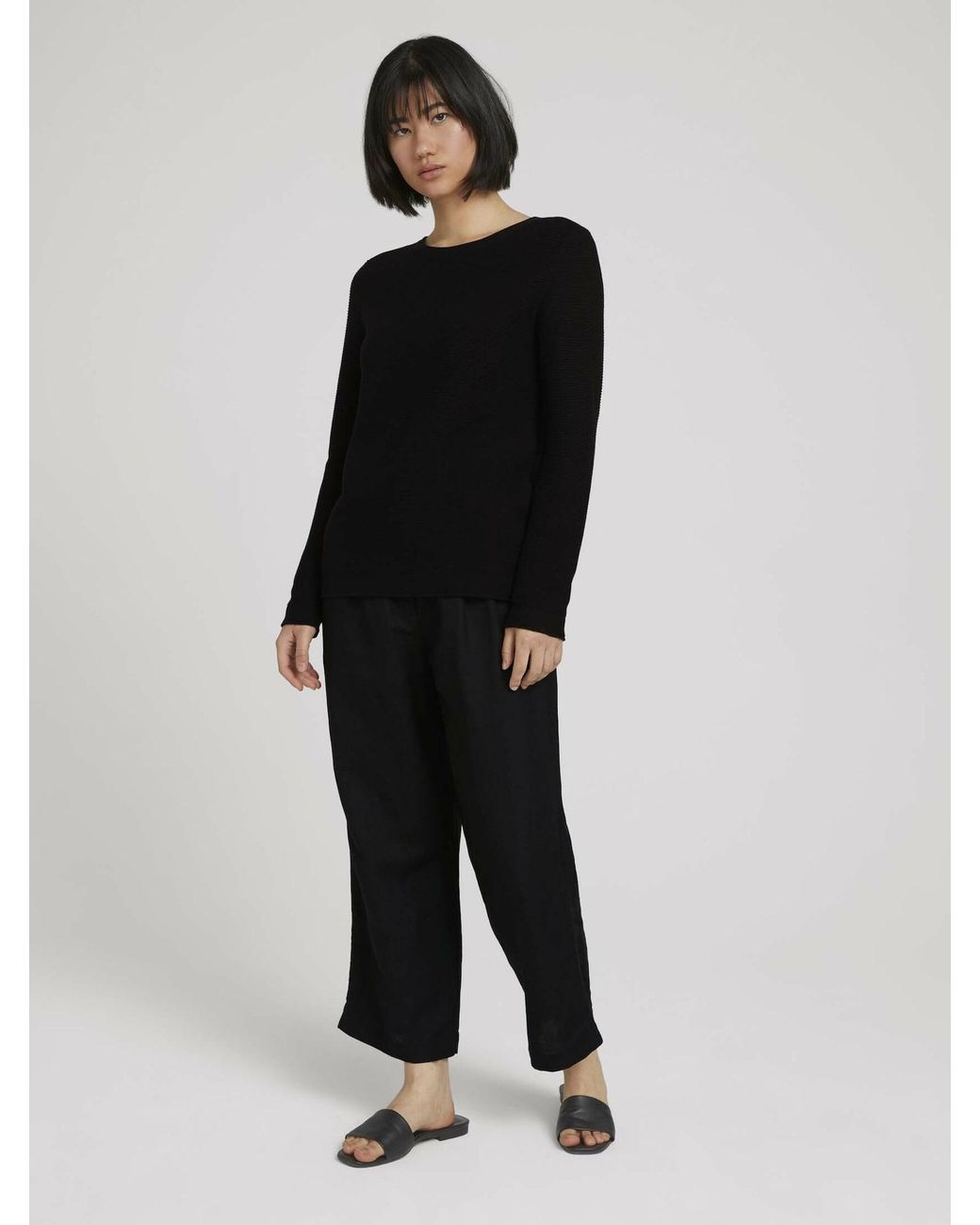 Tom Tailor Black Pullover