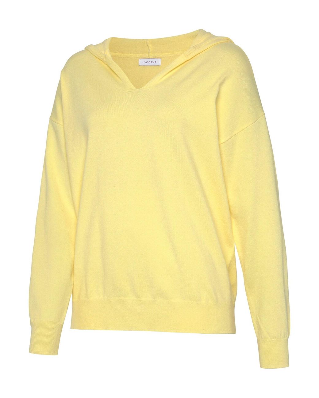 Lascana Yellow Pullover