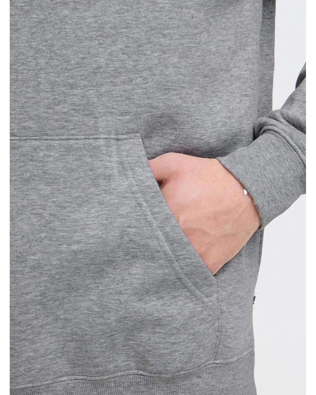Solid Sweatshirt 'lenz' in Gray für Herren