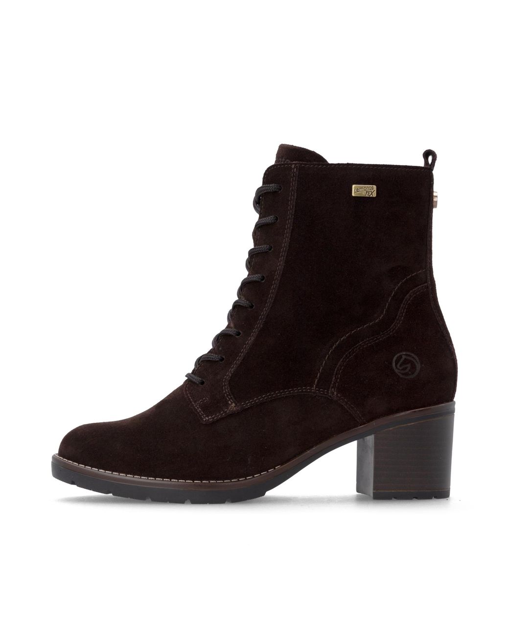 Remonte Black Schnürstiefel D2A80