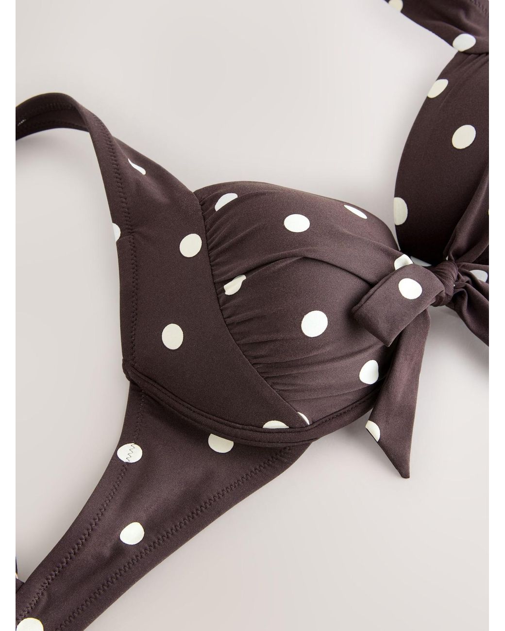 Next Brown Bikinitop