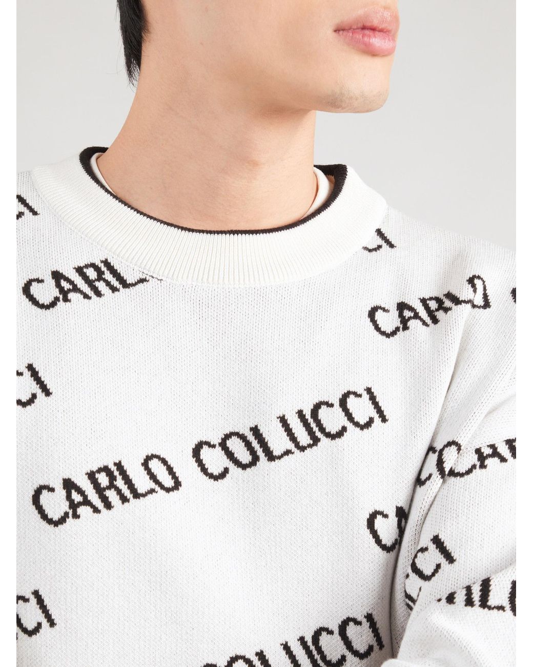 carlo colucci Pullover in Gray für Herren
