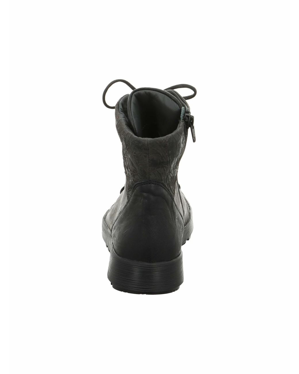 Think! Black Schnürstiefelette