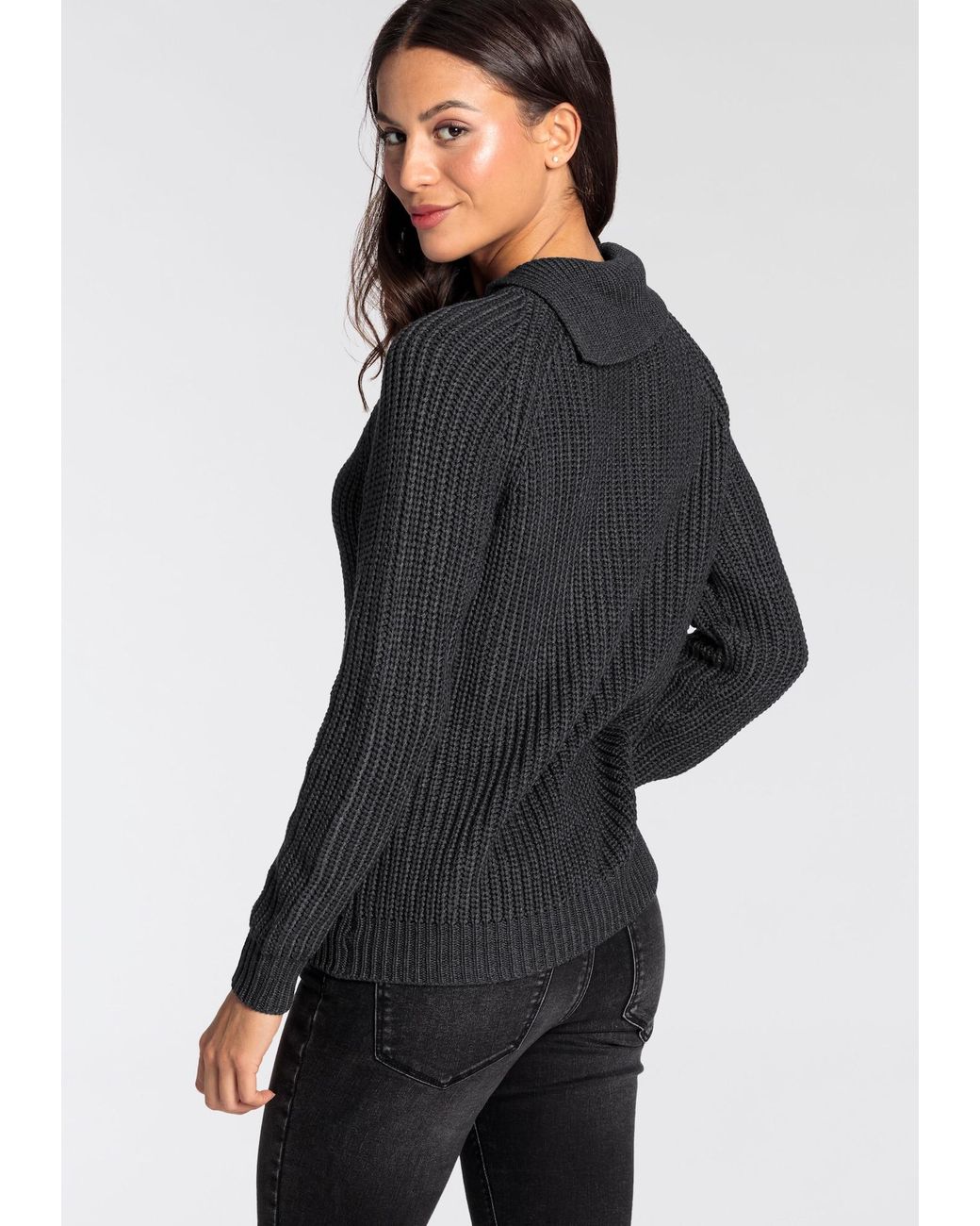 Laura Scott Black Pullover