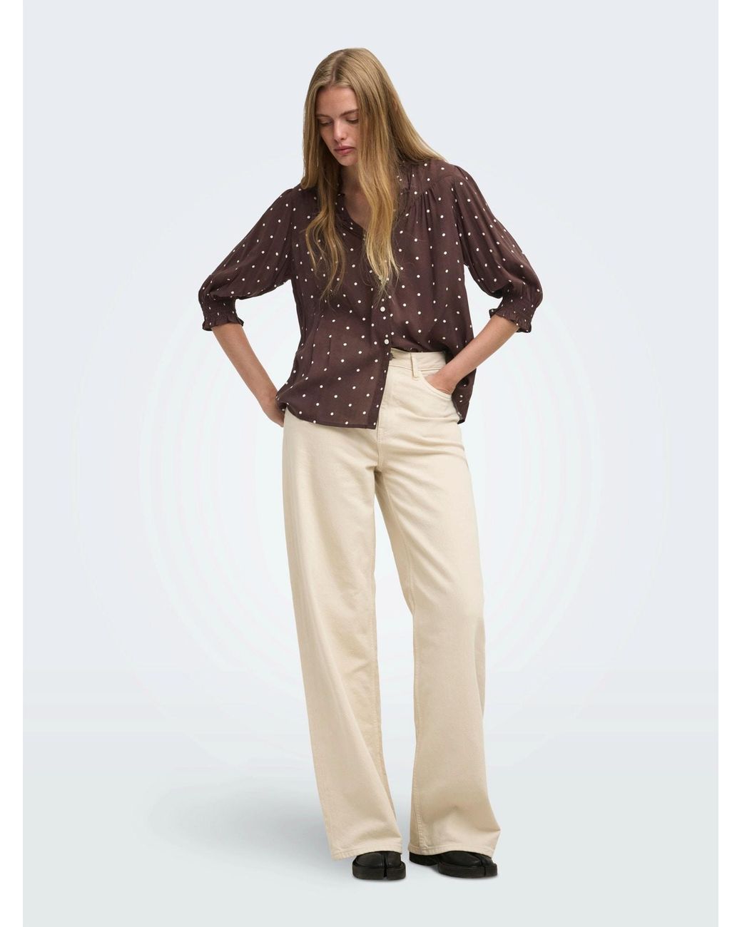 ONLY Brown Bluse Onlraya