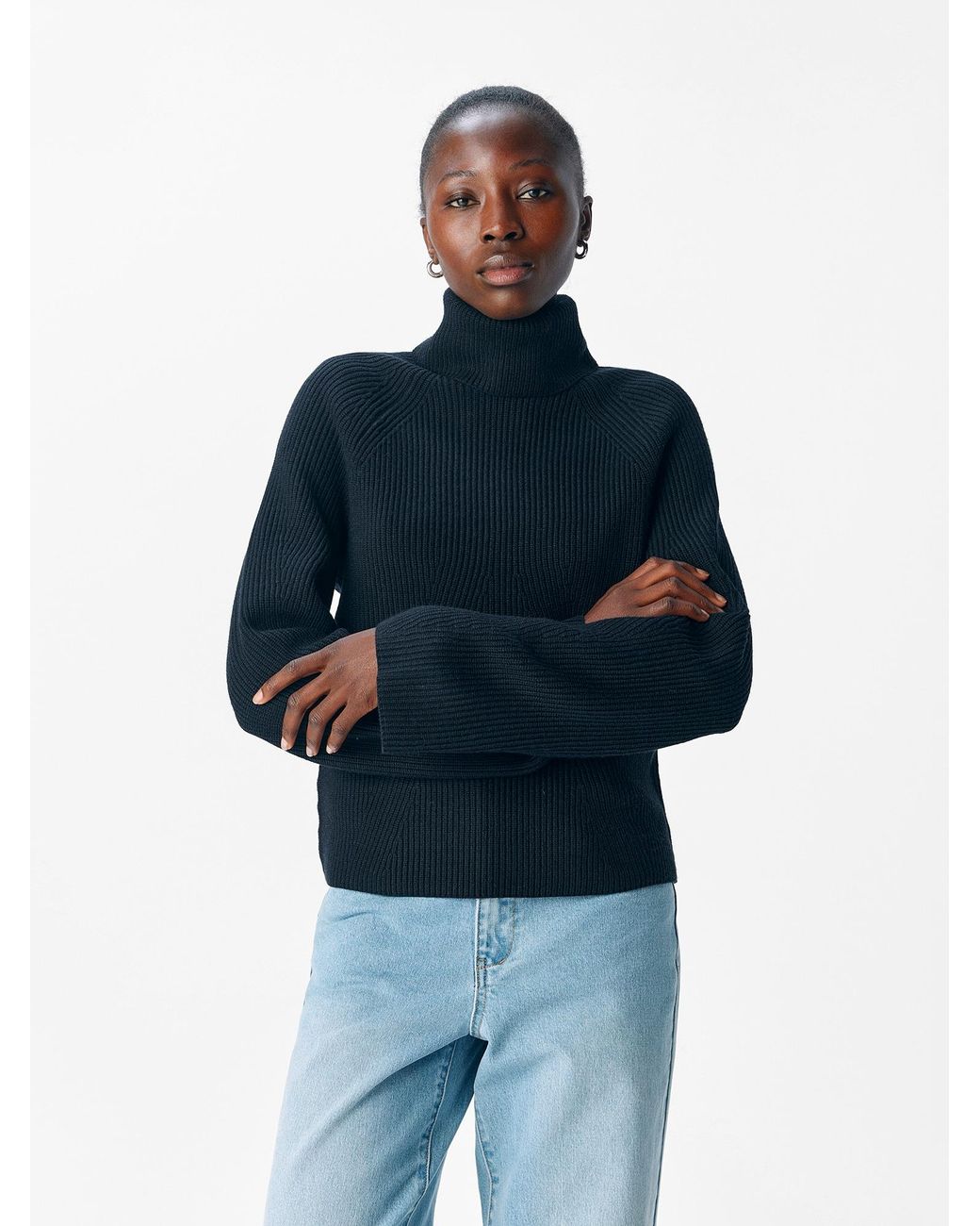Object Black Pullover Objviola