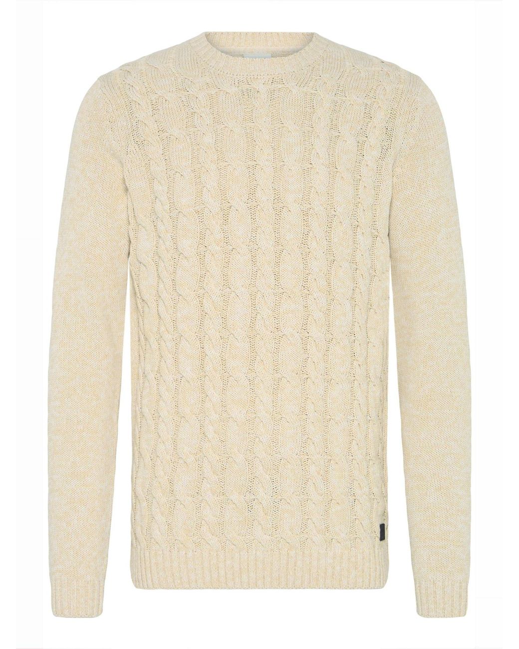 Solid Pullover Sdricco in Natural für Herren
