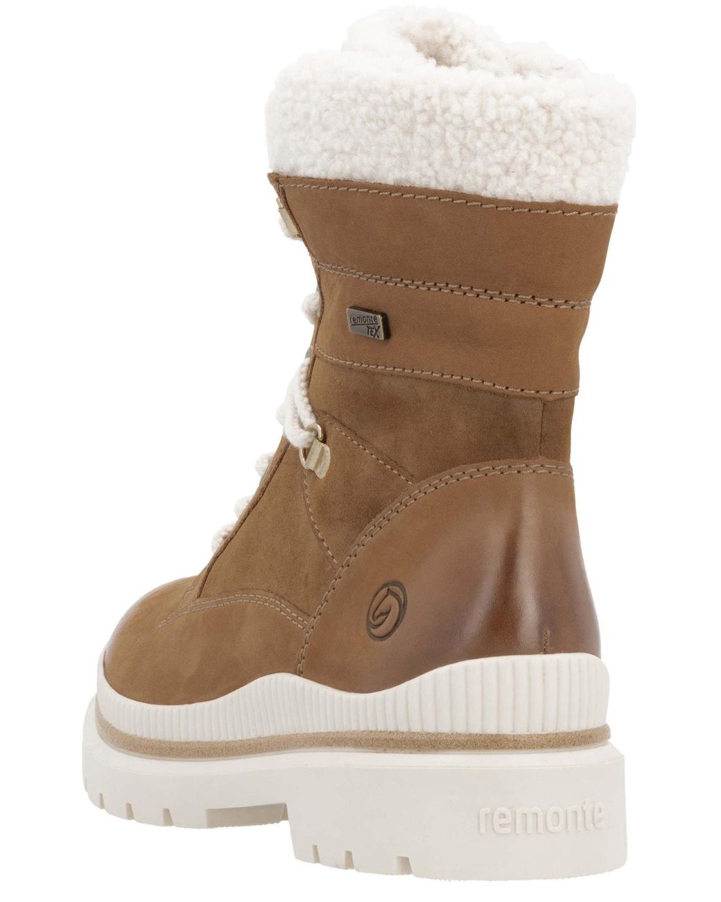 Remonte Brown Schnürstiefelette