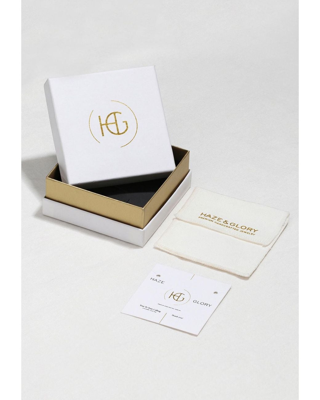 Haze & Glory White Ring